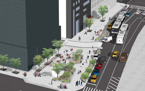 Water Street Improvement Project Will Bring New Pedestrian Plazas